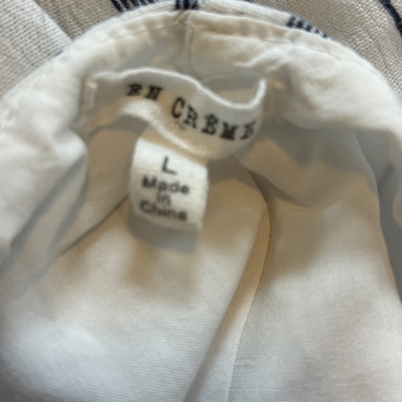 En Creme -Front Tie Wide Leg Pants with Slit - Picture 2 of 7